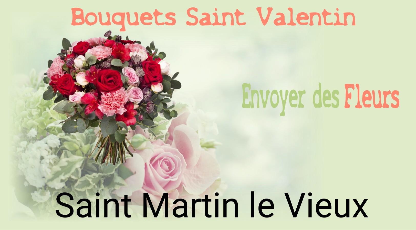 Roses de Saint-Valentin livrées à Saint-Martin-le-Vieux